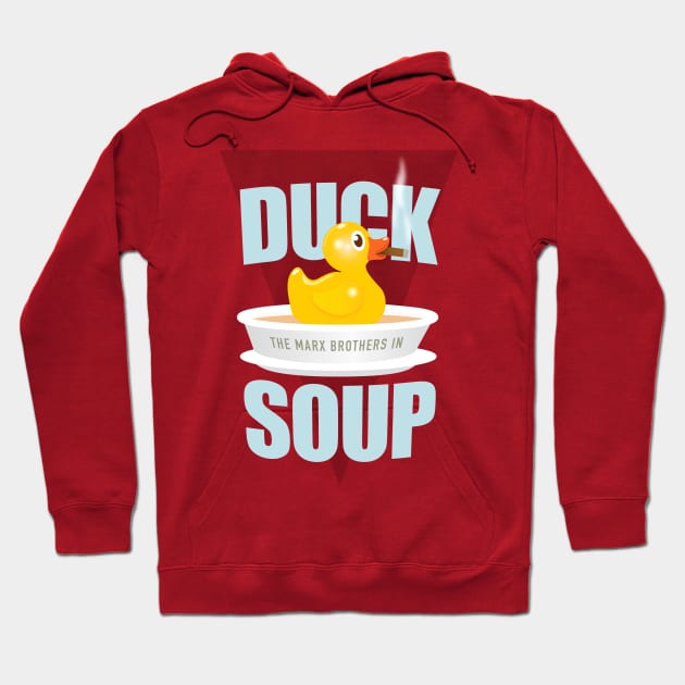 Duck Soup - Alternative Movie Poster Hoodie by MoviePosterBoy